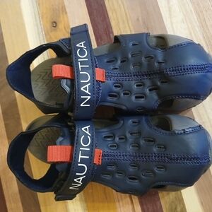 Nautica Kids Navy Sandals
